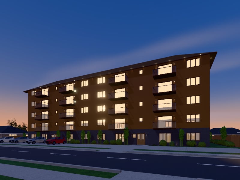 Large Bali Apartments, exterior view