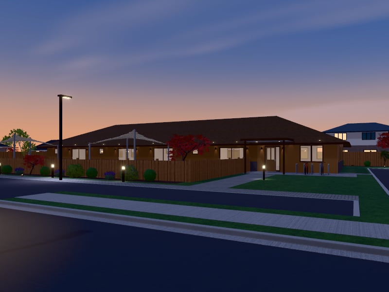 Bali Childcare Centre, exterior view