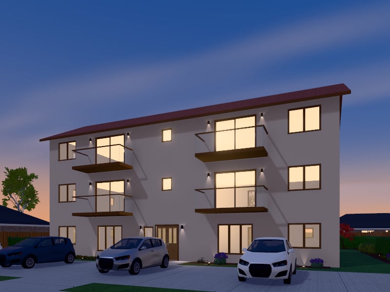 Compact Bohemian Apartments, exterior view
