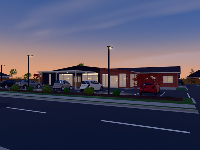 Eclectic Medical Centre, exterior view