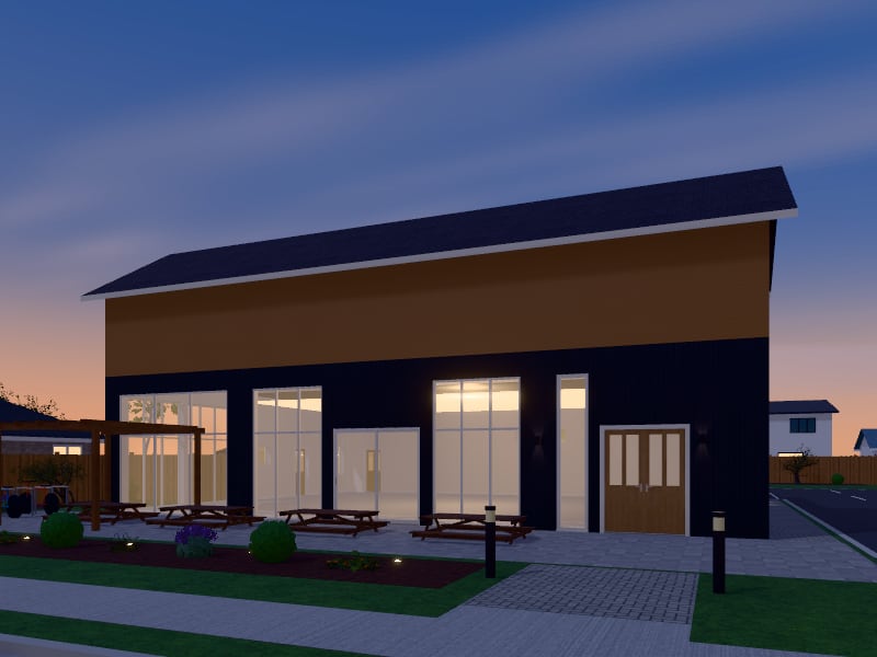 Eclectic Restaurant, exterior view