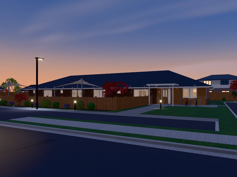 Japanese Childcare Centre, exterior view