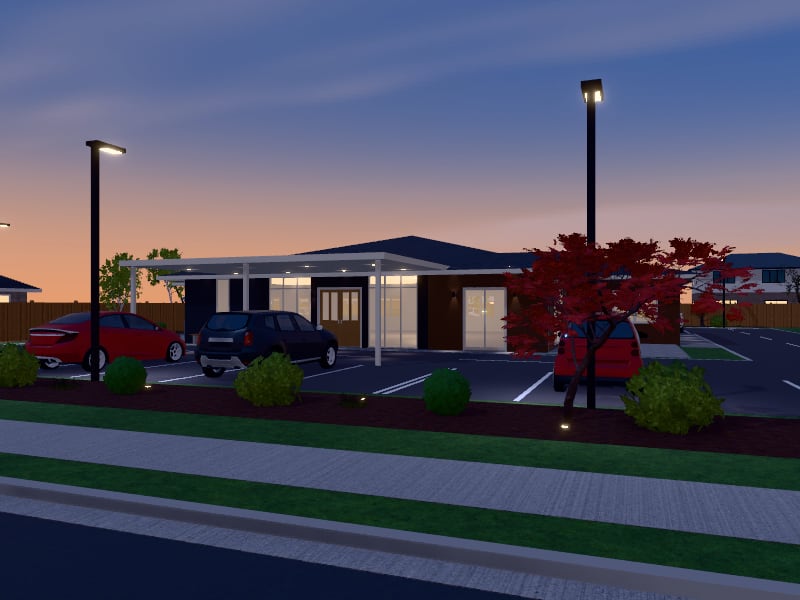 Compact Japanese Medical Centre, exterior view