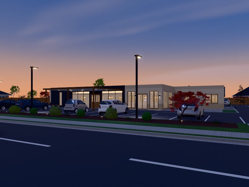 Modern Arabic Medical Centre, exterior view