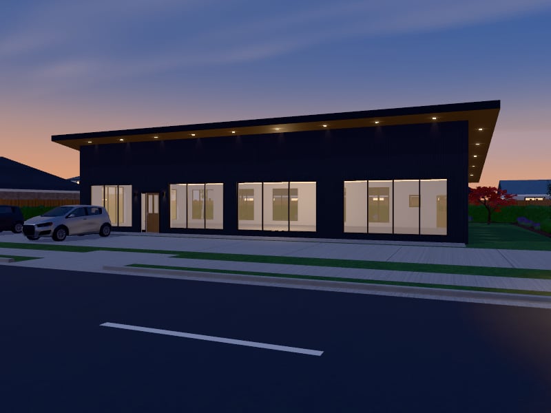 New Zealand Contemporary Clinic, exterior view