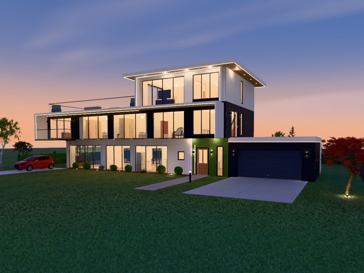 The Cantilever, exterior view