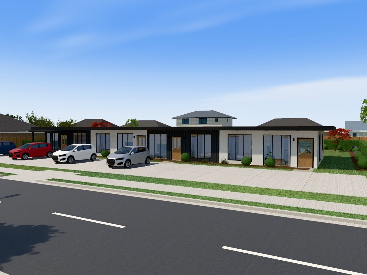 The Courtyard Units, exterior view