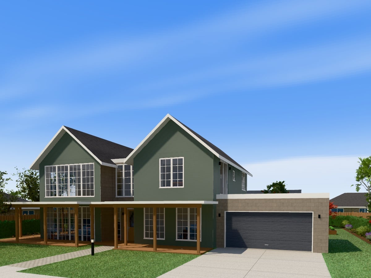 The Craftsman, exterior view