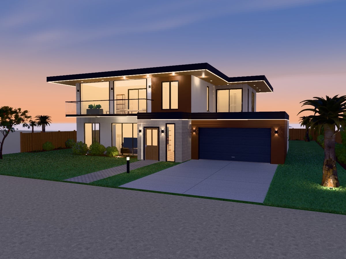 The Lanai, from the street