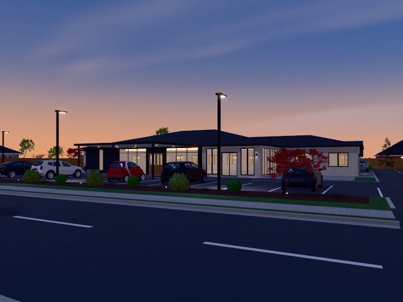 Quiet Luxury Medical Centre, exterior view
