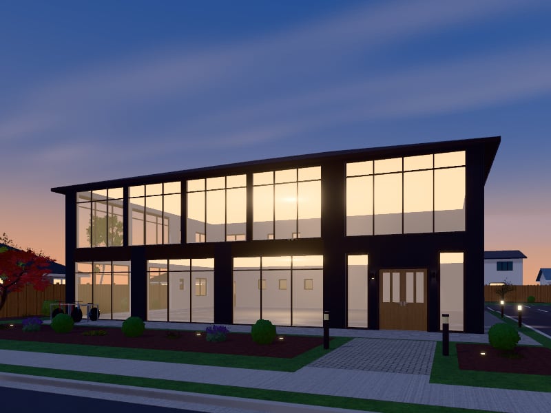 Quiet Luxury Office, exterior view