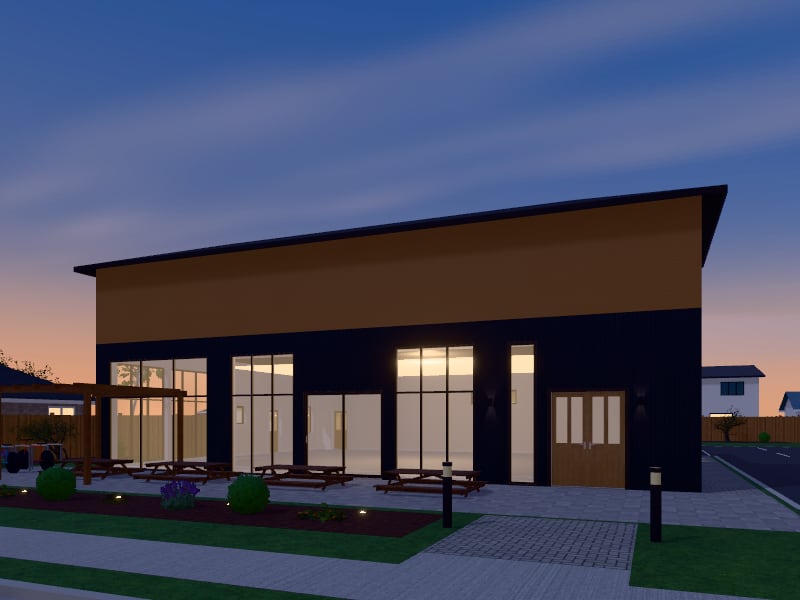 Quiet Luxury Restaurant, exterior view