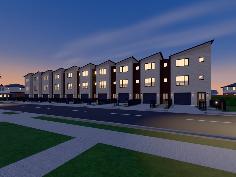 Large Quiet Luxury Terrace, exterior view