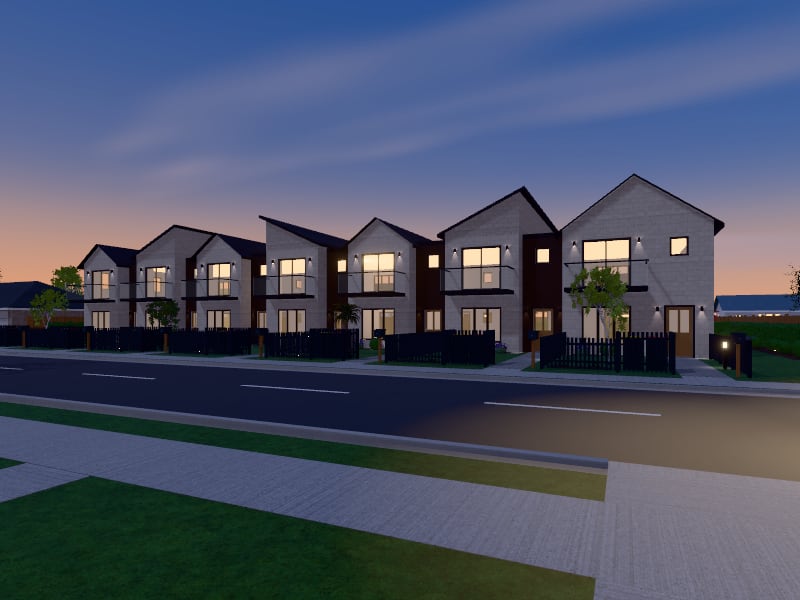 Quiet Luxury Terrace, exterior view