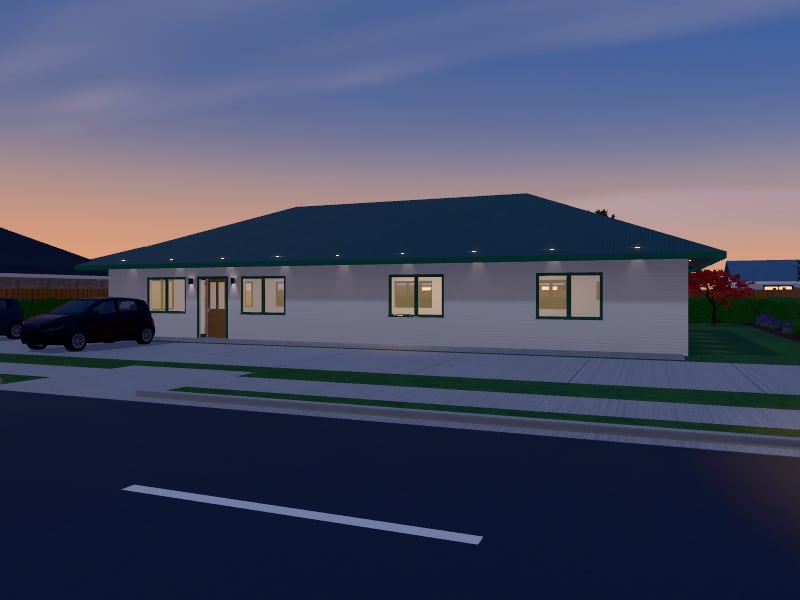 Tropical Clinic, exterior view