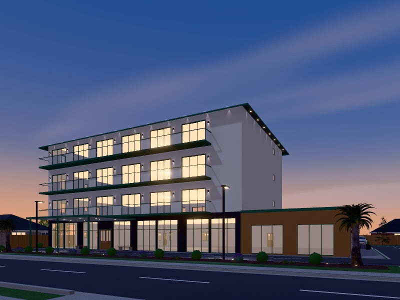 Tropical Hotel, exterior view
