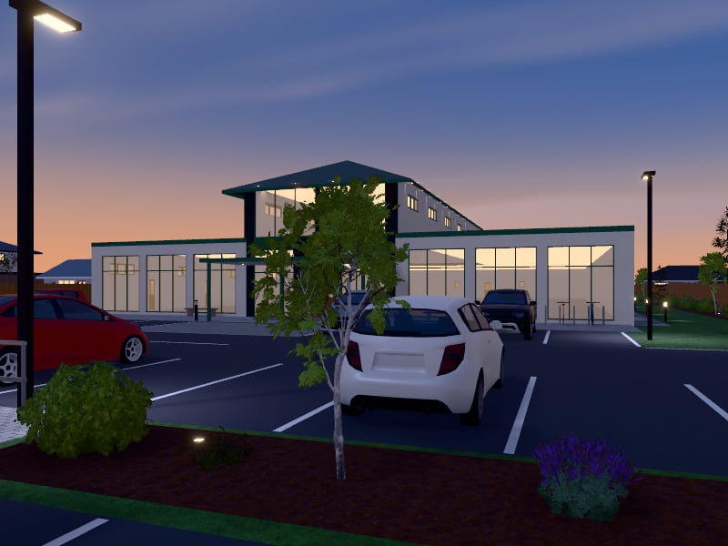 Tropical Shopping Centre, exterior view